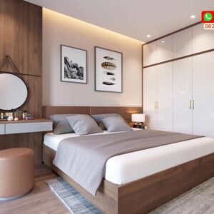 Kamar Set Minimalis Lengkap Kamar Utama