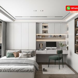 Kamar Set Minimalis Ruang Kamar Utama Model Lengkap