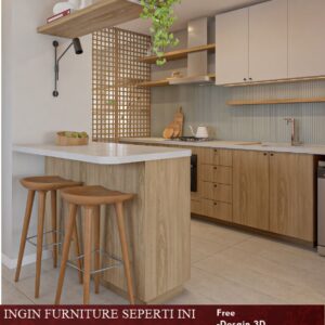 Desain Kitchen Set Minimalis Model Minimalis Ruangan Kecil