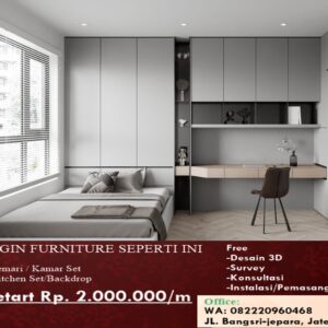 Harga Kamar Set Minimalis HPL