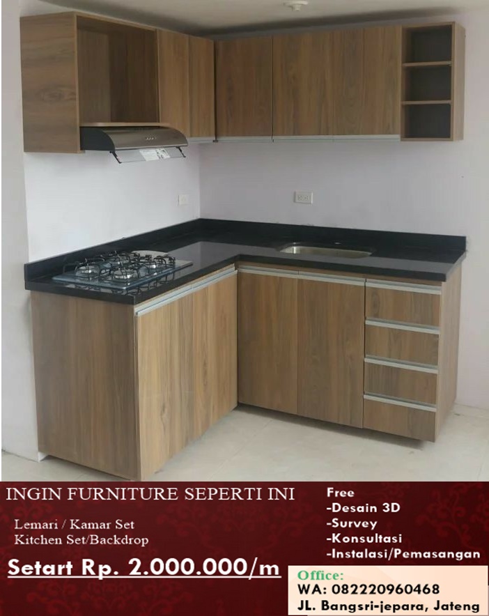 kitchen set Minimalis sederhana Harga Terjangkau