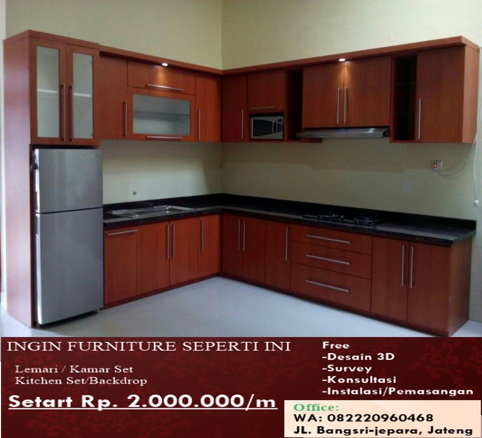 Kitchen Set Model Minimalis Ruangan Kecil