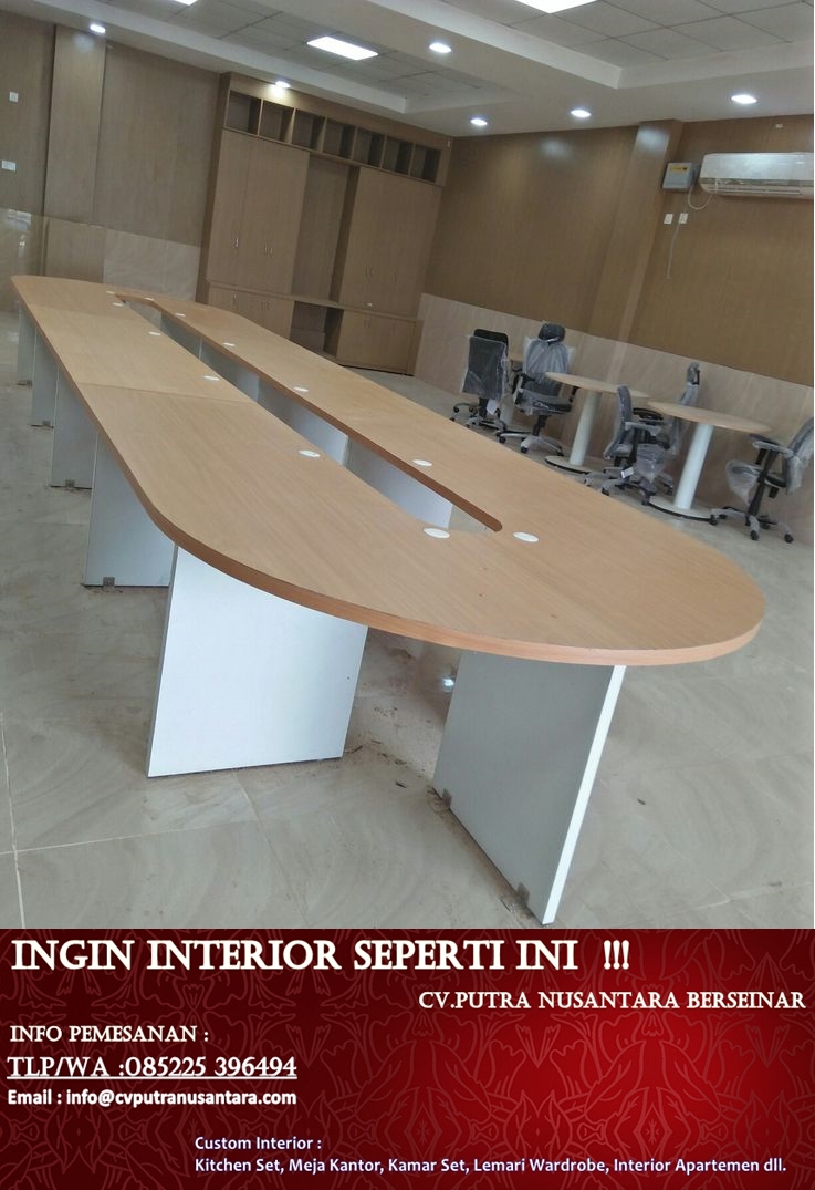Jasa Pembuatan Meja Kantor Custom