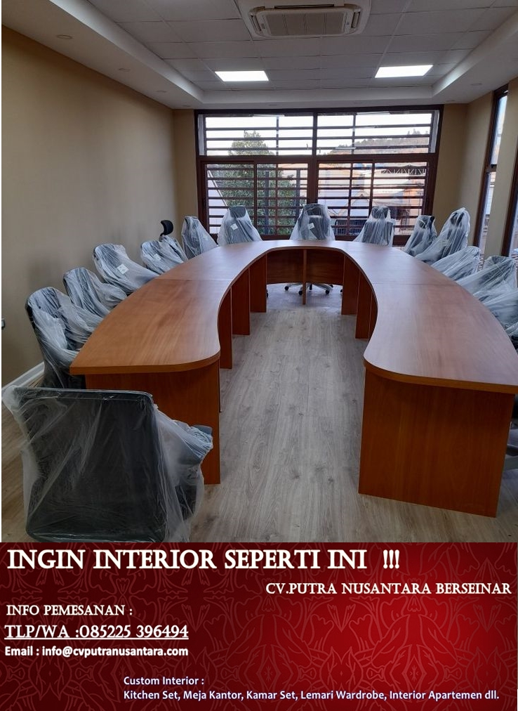 Meja Pertemuan Rapat Model Minimalis