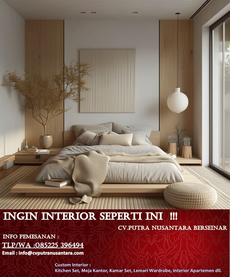 Custom Tempat Tidur Kamar Minimalis Terbaru