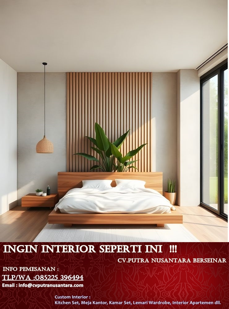Jasa Pembuatan Interior Kamar Set Pengantin Malang