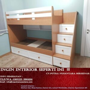 Custom Tempat Tidur Tingkat Anak Terbaru