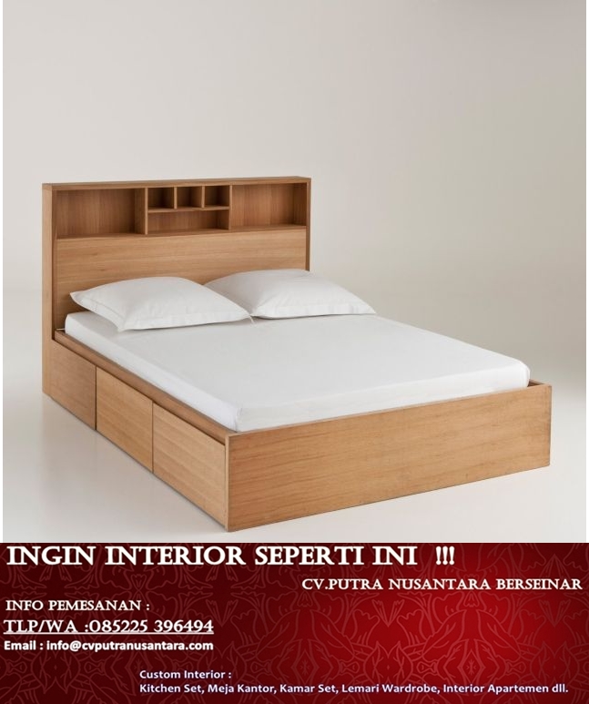 Custom Tempat Tidur Anak Perempuan MInimalis