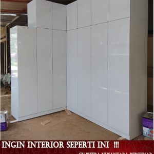 Custom Lemari Baju Wardrobe Minimalis