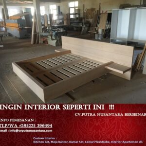 Custom Model Tempat Tidur HPL Terbaru
