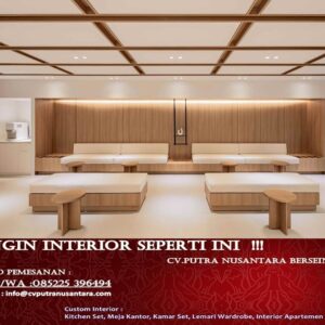 Custom Sofa Ruang Tunggu Klinik Kencatikan