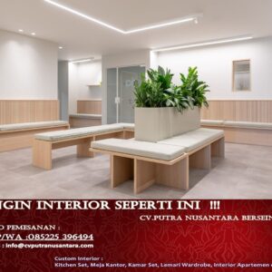 Sofa Ruang Tunggu Salon Minimalis