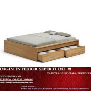 Set Tempat Tidur 2 Laci Terbaru