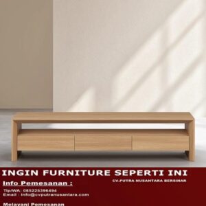 Buffet TV Stand Ruang Kamar Utama