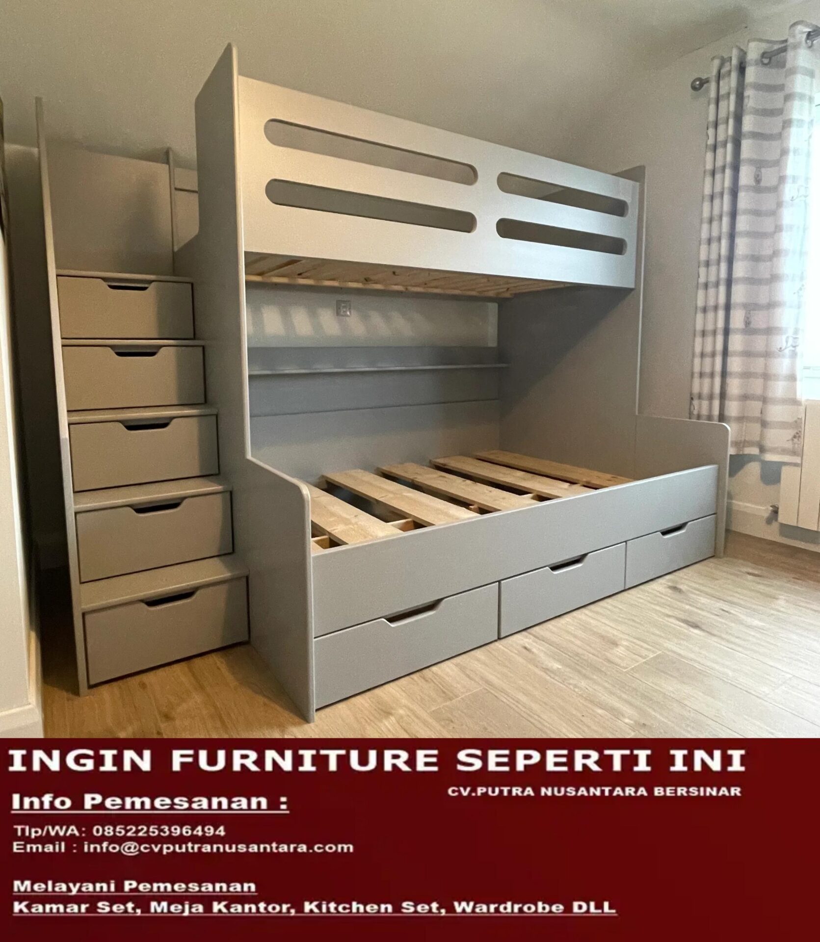 Desain Tempat Tidur Anak Tingkat Terbaru