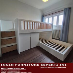 Tempat Tidur Anak Tingkat Minimalis