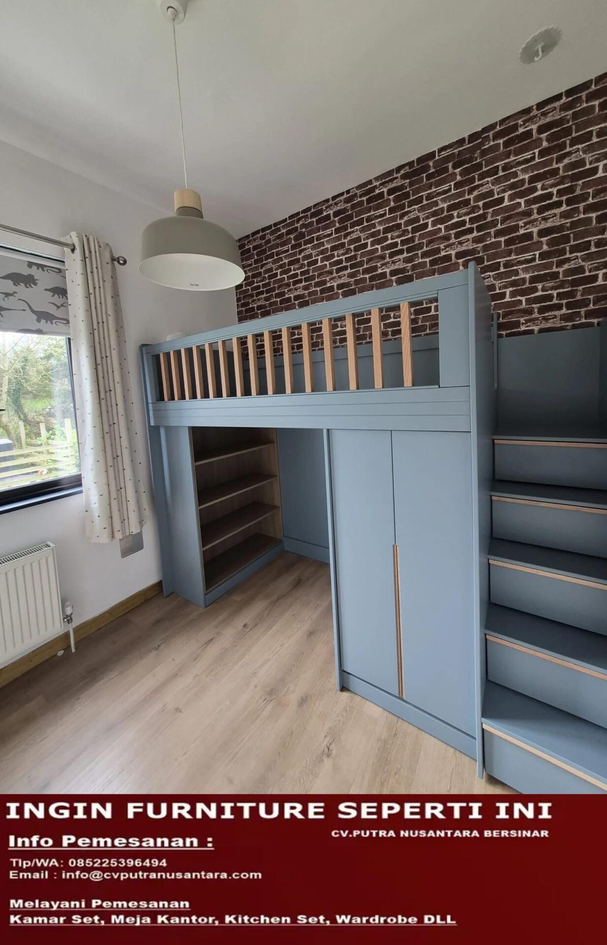 Tempat Tidur Tingkat Anak Laki-laki
