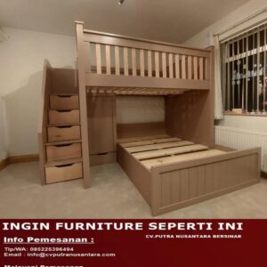 Tempat tidur tingkat multifungsi terbaru