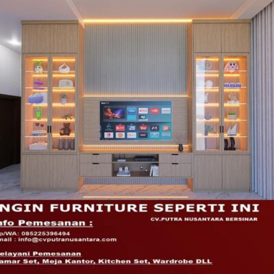 Wallpanel dan Lemari Display